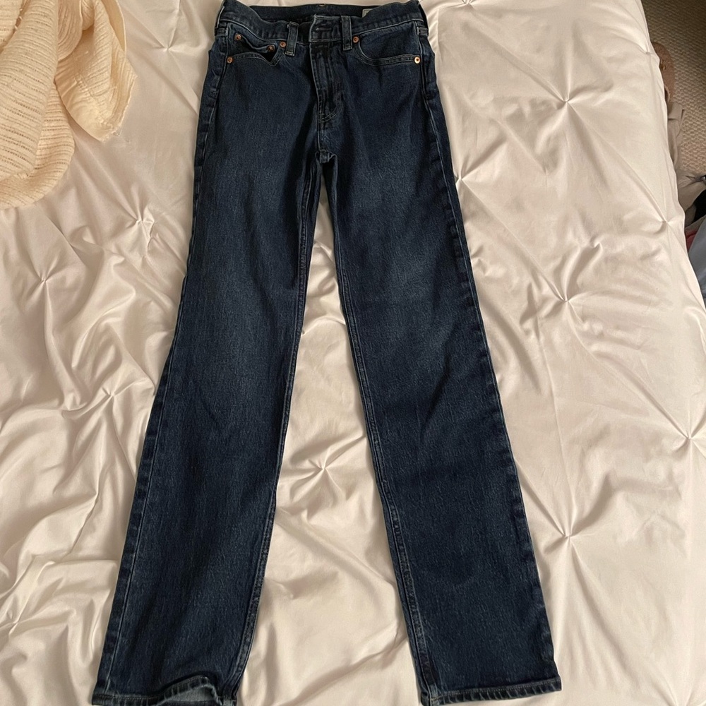 GAP Dark Blue ‘90s straight high rise Women's Jeans